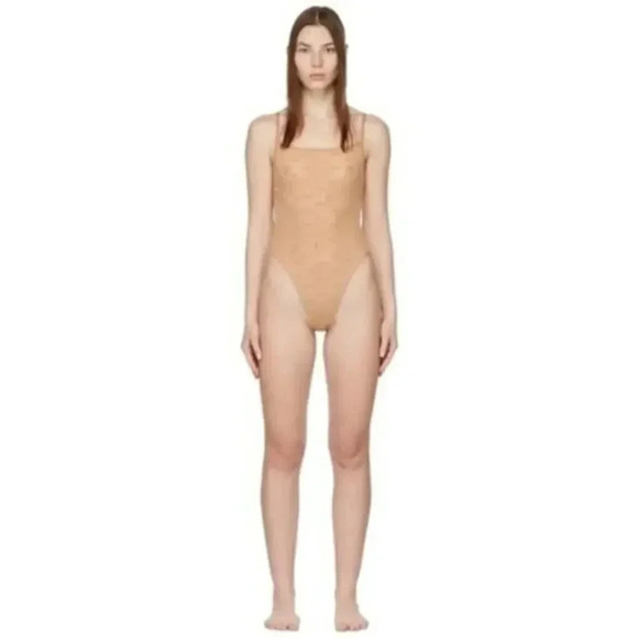 NEW SKIMS Beige After Hours Bodysuit B1059 - Picture 1 of 4
